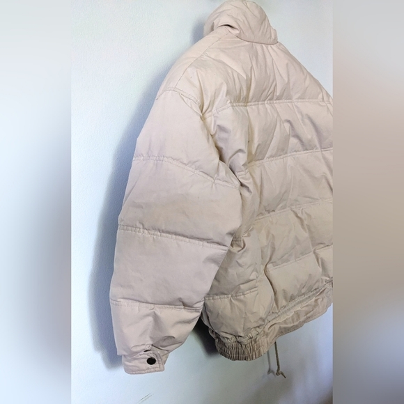 Richards & Jones Beige Puffer Jacket - Very Warm! Size S (Runs Larger). Vintage. - Picture 7 of 15